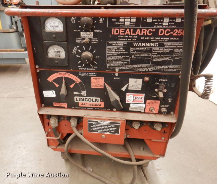 image for item MU9680 Lincoln DC-250  welder