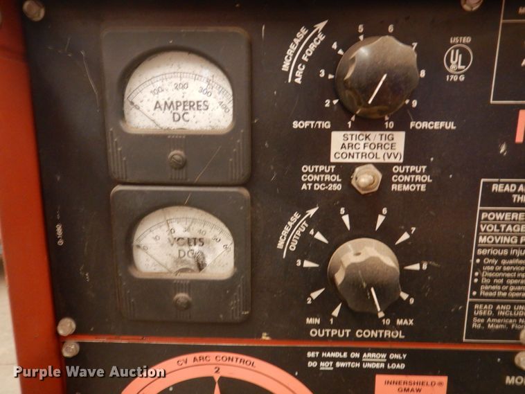 image for item MU9680 Lincoln DC-250  welder