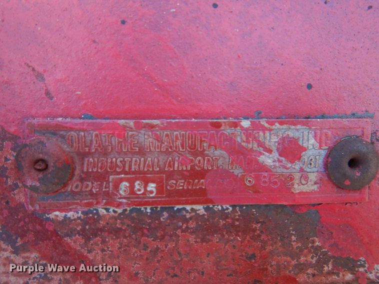 image for item MU9683 Olathe 685  aerator