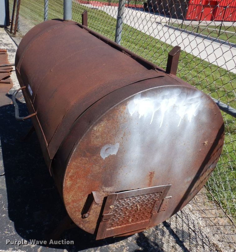 image for item MU9684 Shop built  smoker