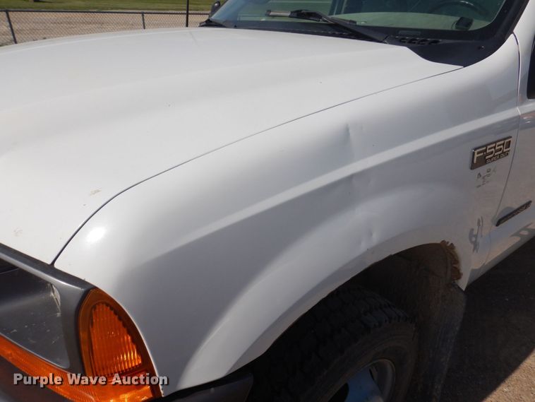 image for item MU9691 2001 Ford F550 Super Duty XL  utility / service truck