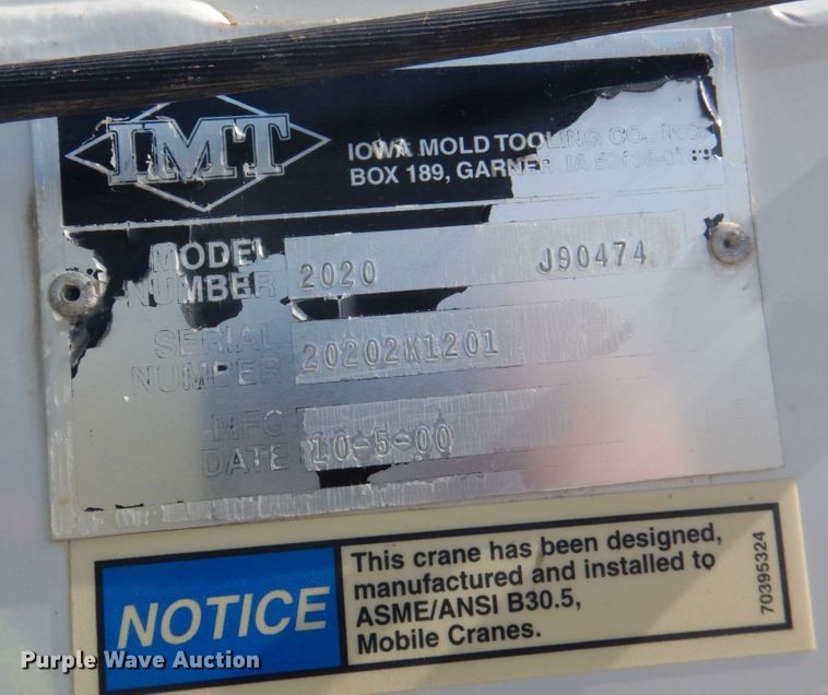 image for item MU9691 2001 Ford F550 Super Duty XL  utility / service truck