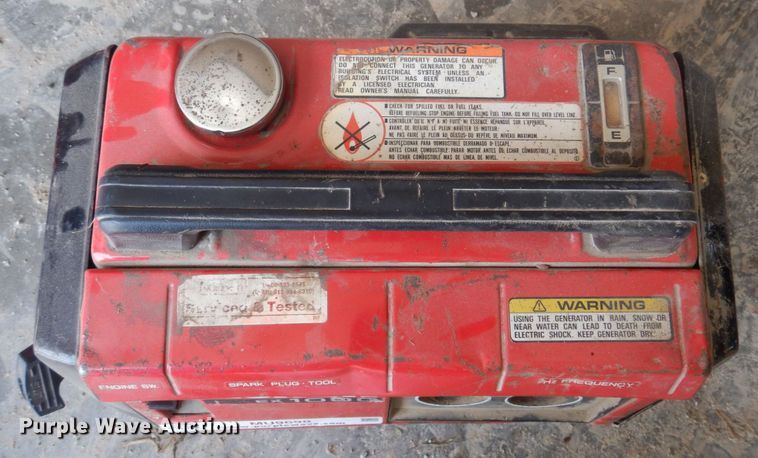 image for item MU9698 Honda EX1000  generator