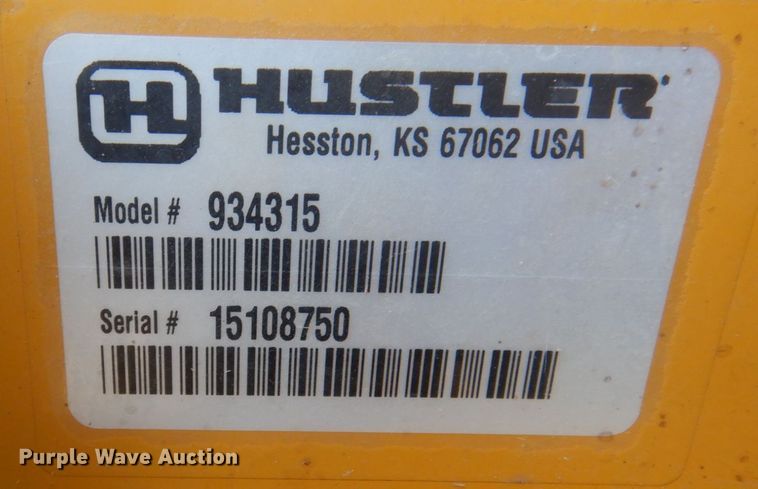 image for item MU9701 Hustler Super Z  ZTR lawn mower
