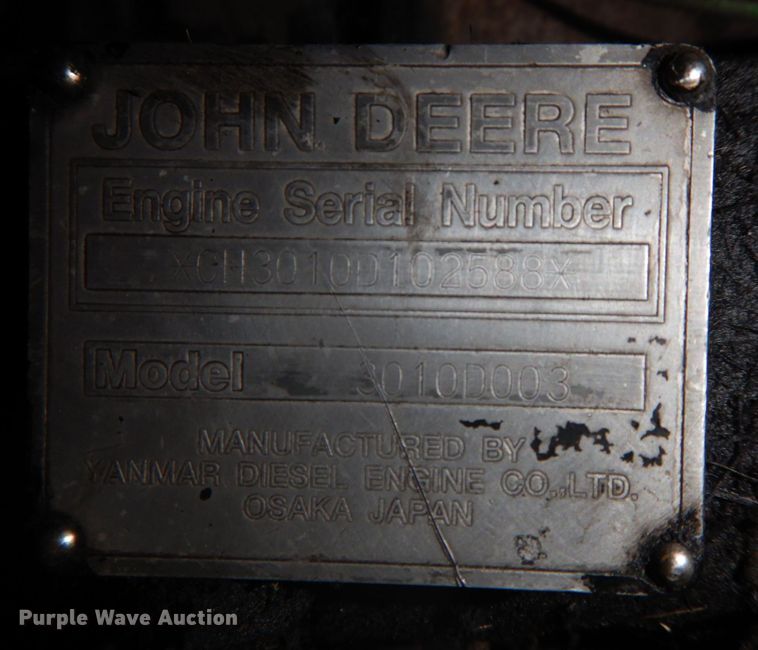 image for item MU9702 John Deere 1435  lawn mower