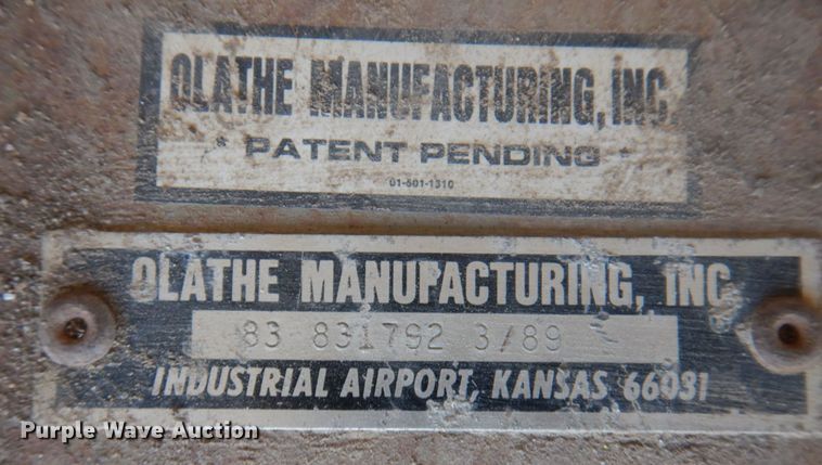 image for item MU9703 Olathe  seeder/aerator