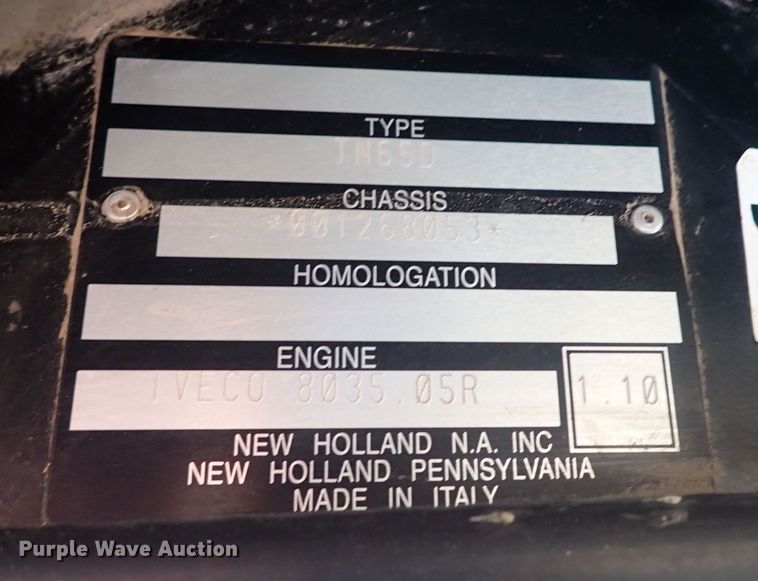 image for item DF5062 New Holland TN65  tractor