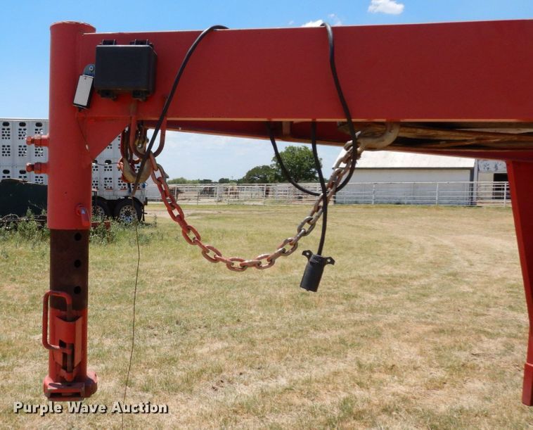 image for item DK0379 2015 C&M Trailers  livestock trailer