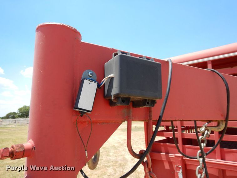 image for item DK0379 2015 C&M Trailers  livestock trailer