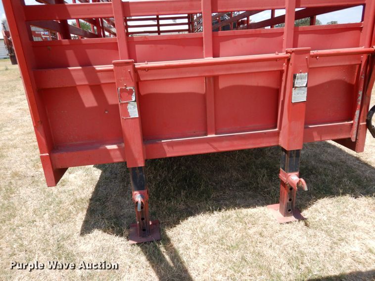 image for item DK0379 2015 C&M Trailers  livestock trailer