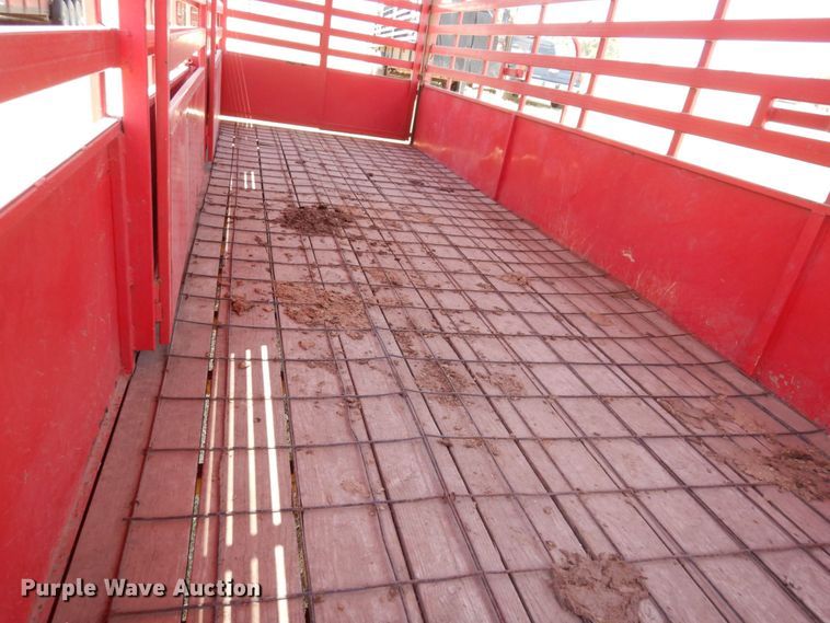 image for item DK0379 2015 C&M Trailers  livestock trailer