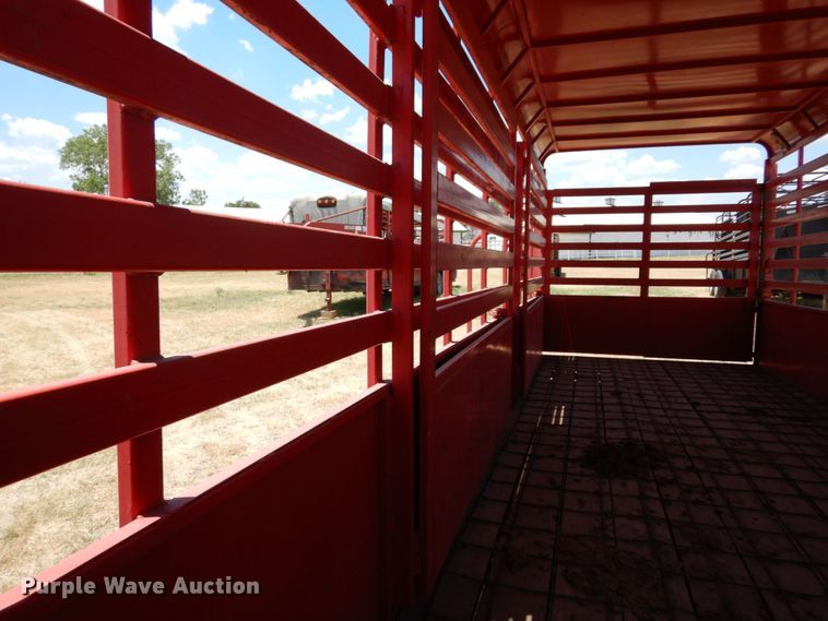 image for item DK0379 2015 C&M Trailers  livestock trailer