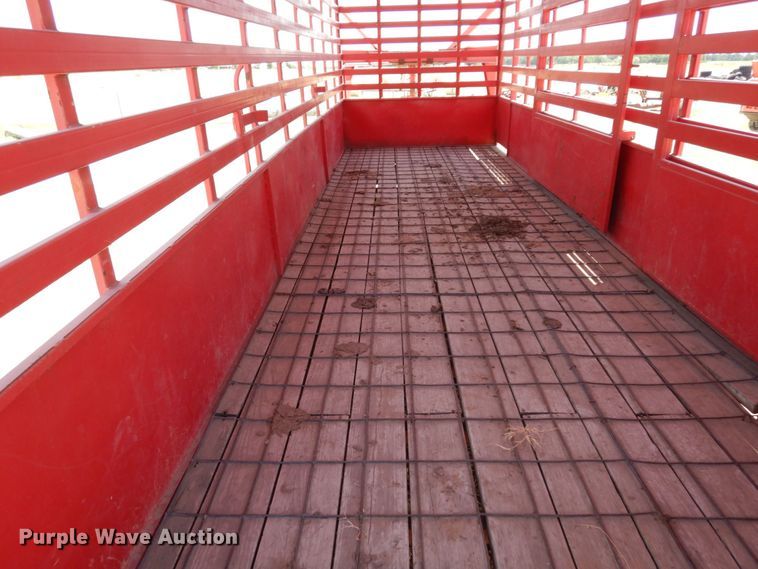 image for item DK0379 2015 C&M Trailers  livestock trailer