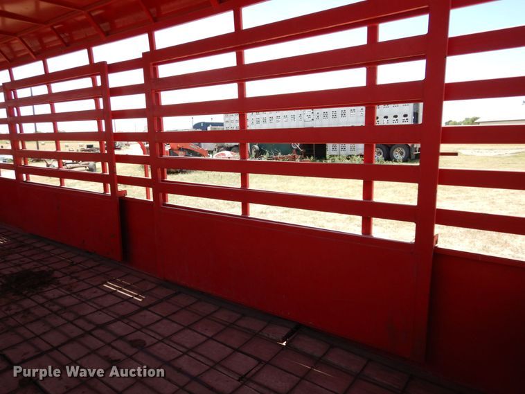 image for item DK0379 2015 C&M Trailers  livestock trailer