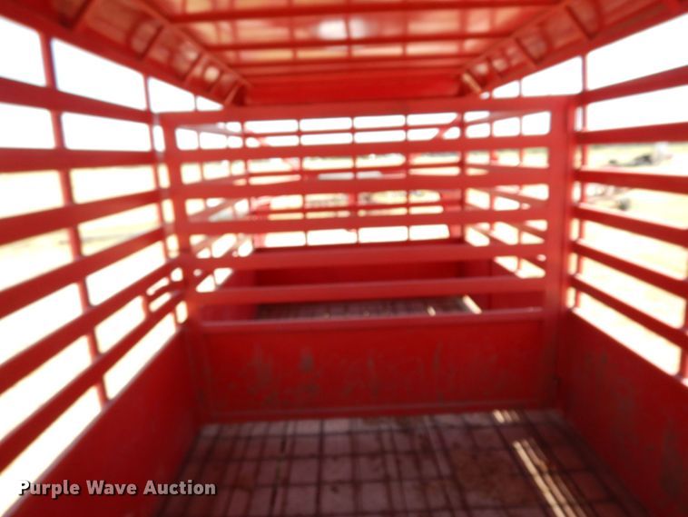 image for item DK0379 2015 C&M Trailers  livestock trailer