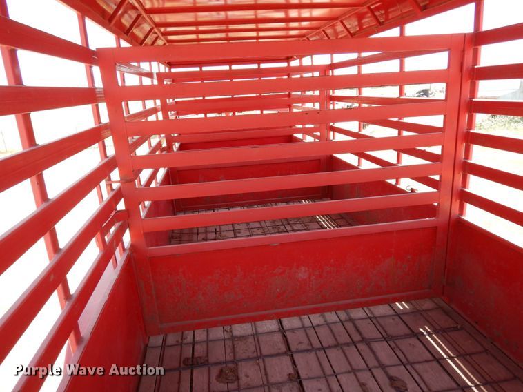 image for item DK0379 2015 C&M Trailers  livestock trailer