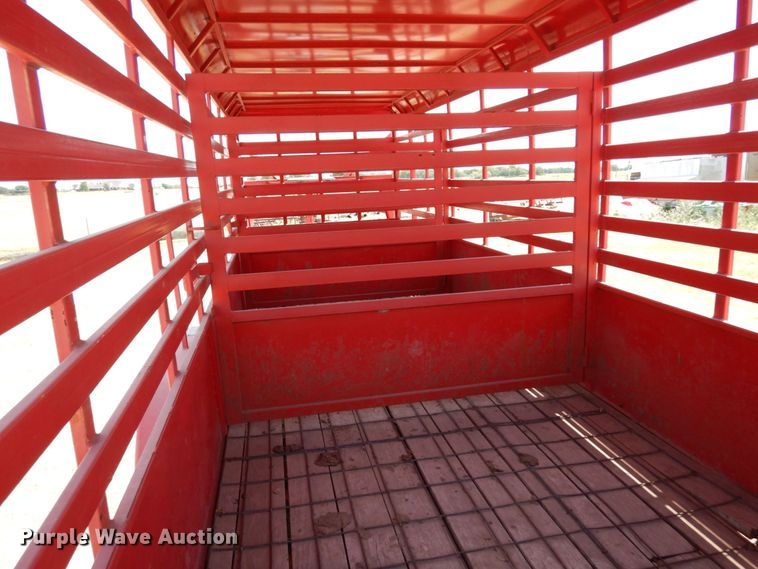 image for item DK0379 2015 C&M Trailers  livestock trailer