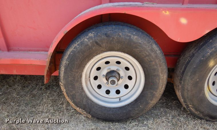 image for item DK0379 2015 C&M Trailers  livestock trailer