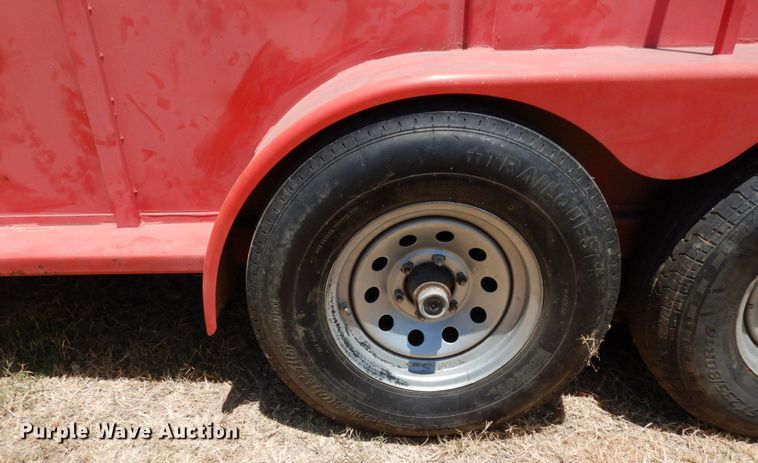 image for item DK0379 2015 C&M Trailers  livestock trailer