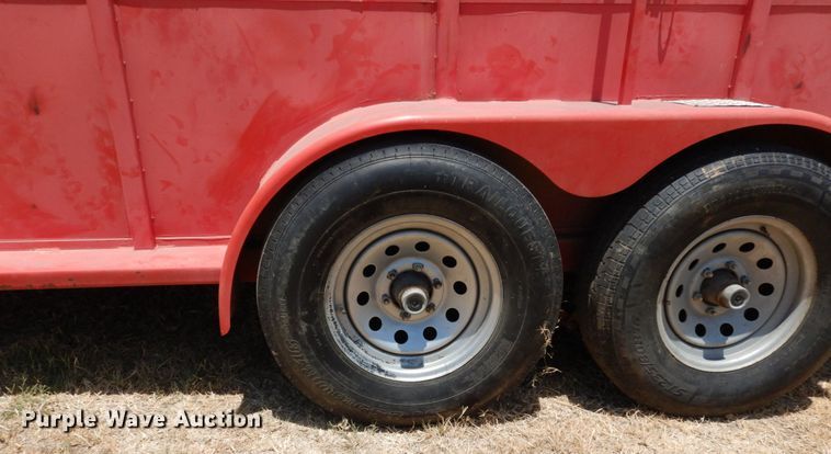 image for item DK0379 2015 C&M Trailers  livestock trailer