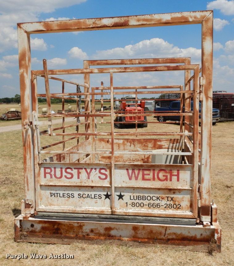 image for item DK0380 Pitless Scales PCS-616  livestock scale