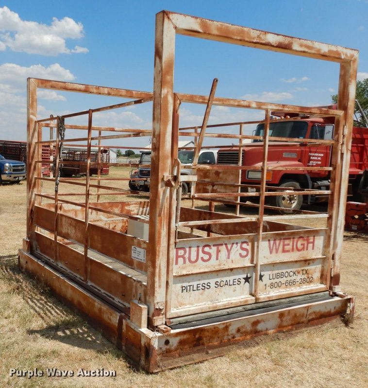 image for item DK0380 Pitless Scales PCS-616  livestock scale