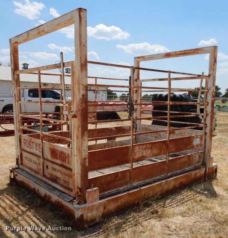 image for item DK0380 Pitless Scales PCS-616  livestock scale