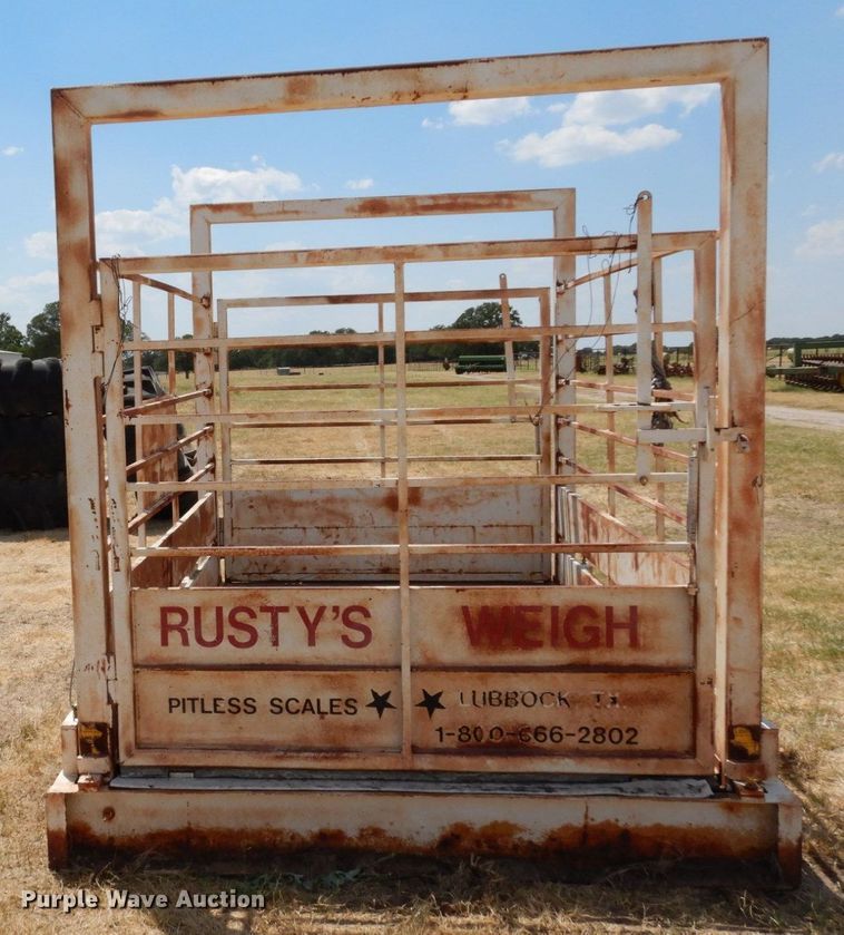 image for item DK0380 Pitless Scales PCS-616  livestock scale