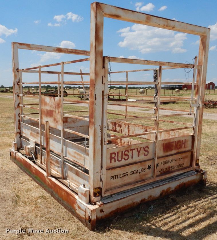 image for item DK0380 Pitless Scales PCS-616  livestock scale