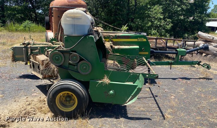 image for item DK6258 2011 John Deere 348  small square baler