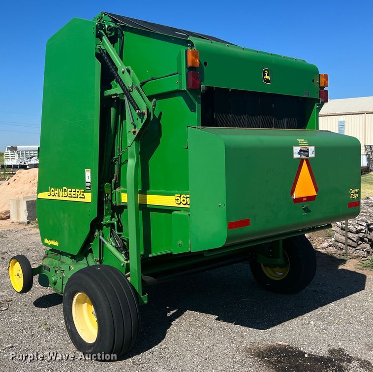 image for item DK7020 2004 John Deere 567  round baler