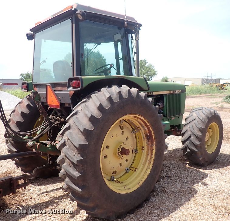 image for item DN0475 1986 John Deere 3150  MFWD tractor