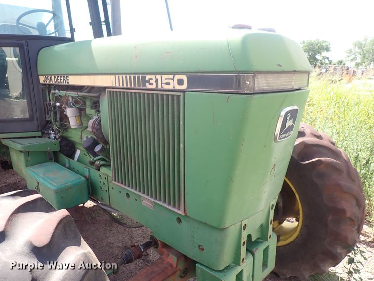 image for item DN0475 1986 John Deere 3150  MFWD tractor