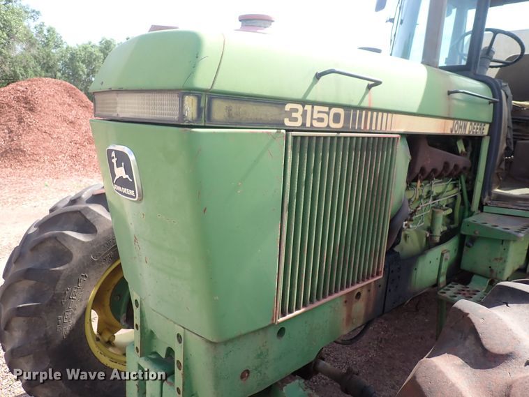 image for item DN0475 1986 John Deere 3150  MFWD tractor