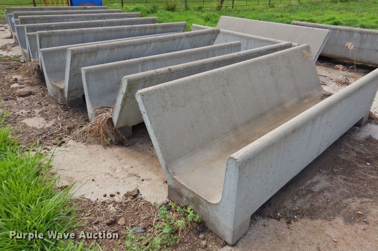 image for item DP4397 (9) concrete feed bunks