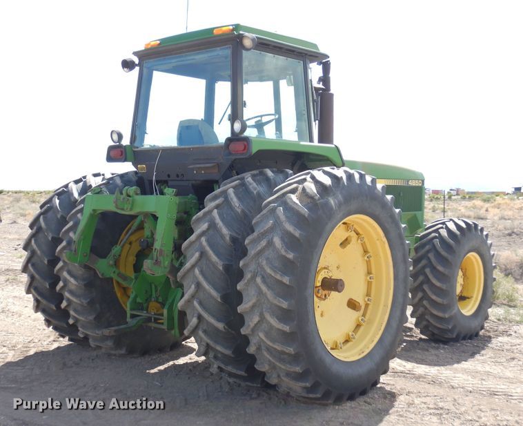 image for item DR1255 1985 John Deere 4850  MFWD tractor