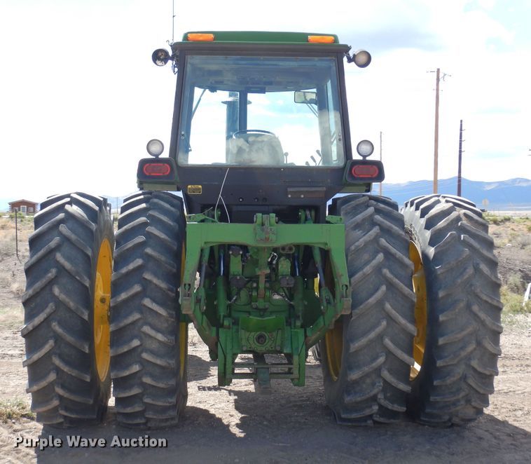 image for item DR1255 1985 John Deere 4850  MFWD tractor