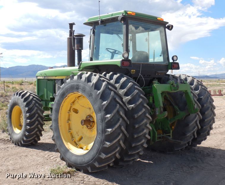 image for item DR1255 1985 John Deere 4850  MFWD tractor