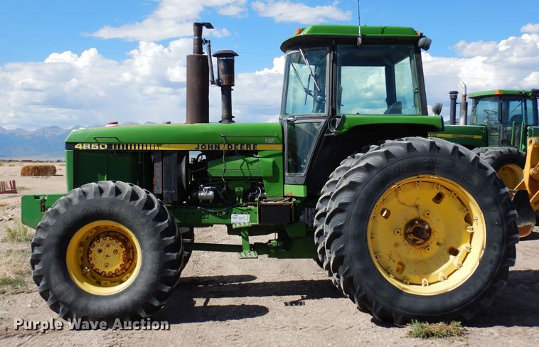 image for item DR1255 1985 John Deere 4850  MFWD tractor