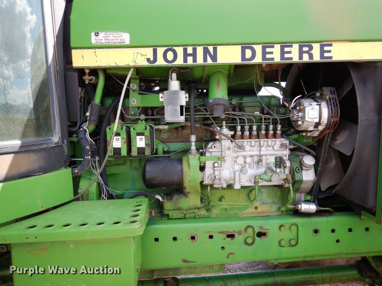 image for item DR1255 1985 John Deere 4850  MFWD tractor