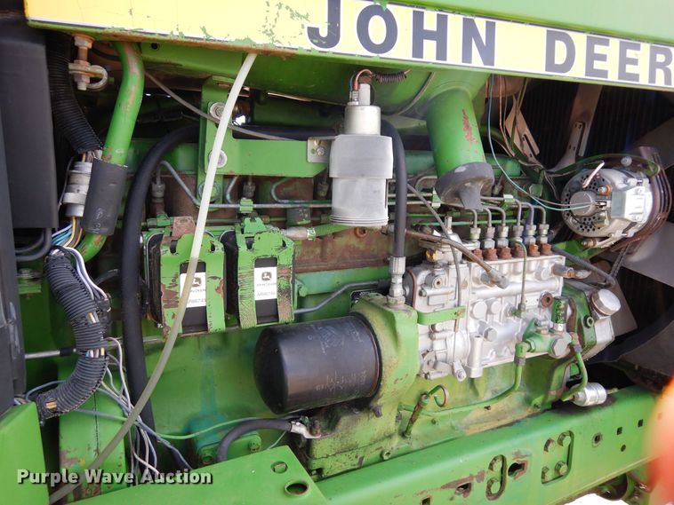 image for item DR1255 1985 John Deere 4850  MFWD tractor