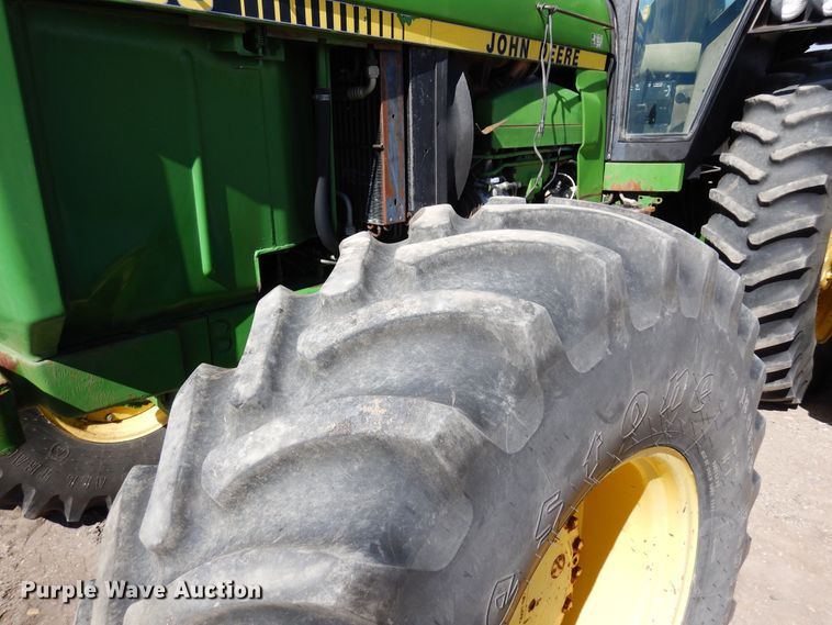 image for item DR1255 1985 John Deere 4850  MFWD tractor