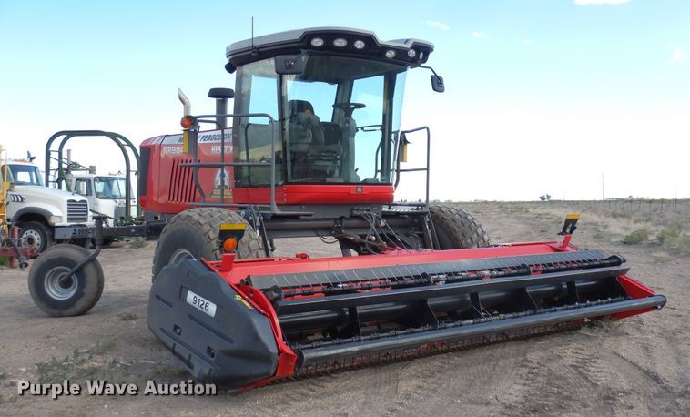 image for item DR1257 2016 Massey Ferguson WR9840  windrower