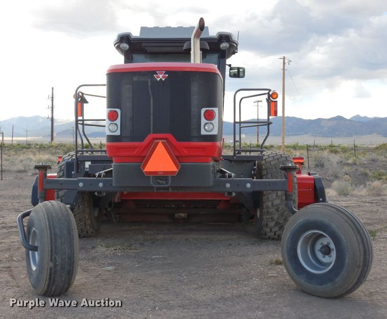 image for item DR1257 2016 Massey Ferguson WR9840  windrower
