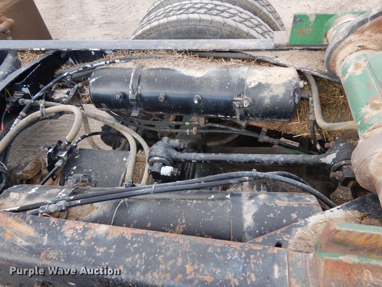 image for item DR1260 White GMC  bale stacker