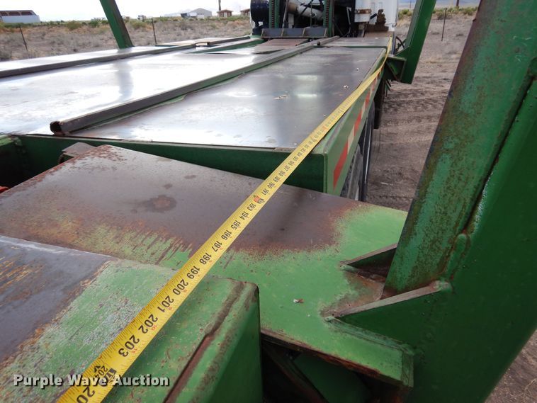 image for item DR1260 White GMC  bale stacker