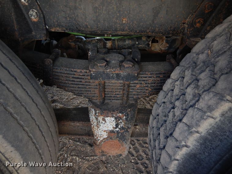 image for item DR1260 White GMC  bale stacker