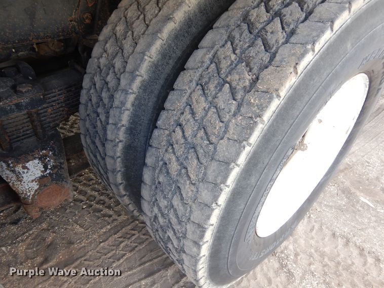 image for item DR1260 White GMC  bale stacker