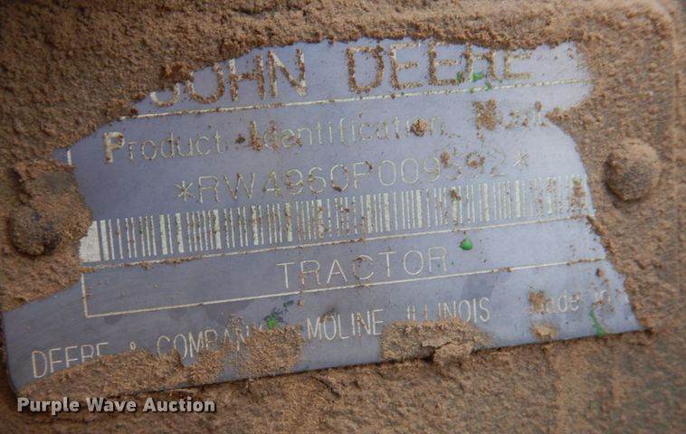 image for item DR1265 1994 John Deere 4960  MFWD tractor