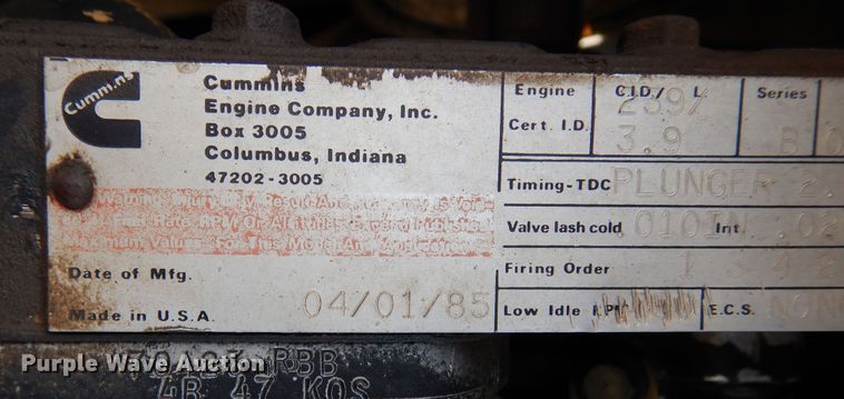 image for item DR1272 1985 Versatile 256 bi-directional tractor